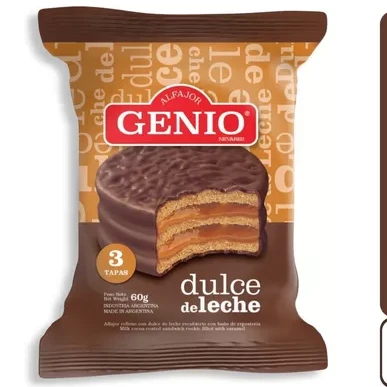 Alfajor Genio Negro x24u