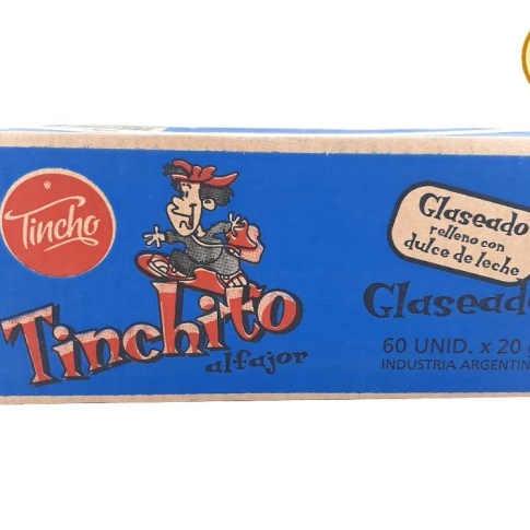 Alfajor Tincho Blanco x60u