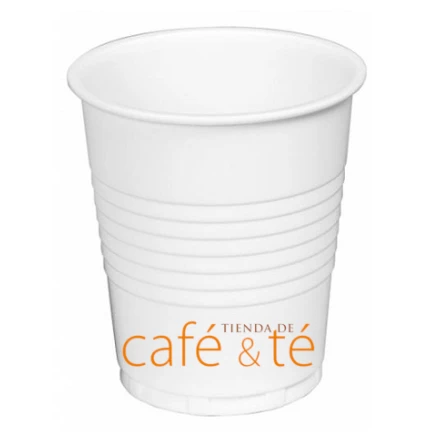 Vasos Desc Blanco 180cc x100u