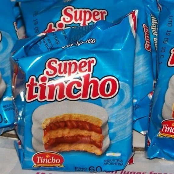 Alfajor Tincho Blanco x24u