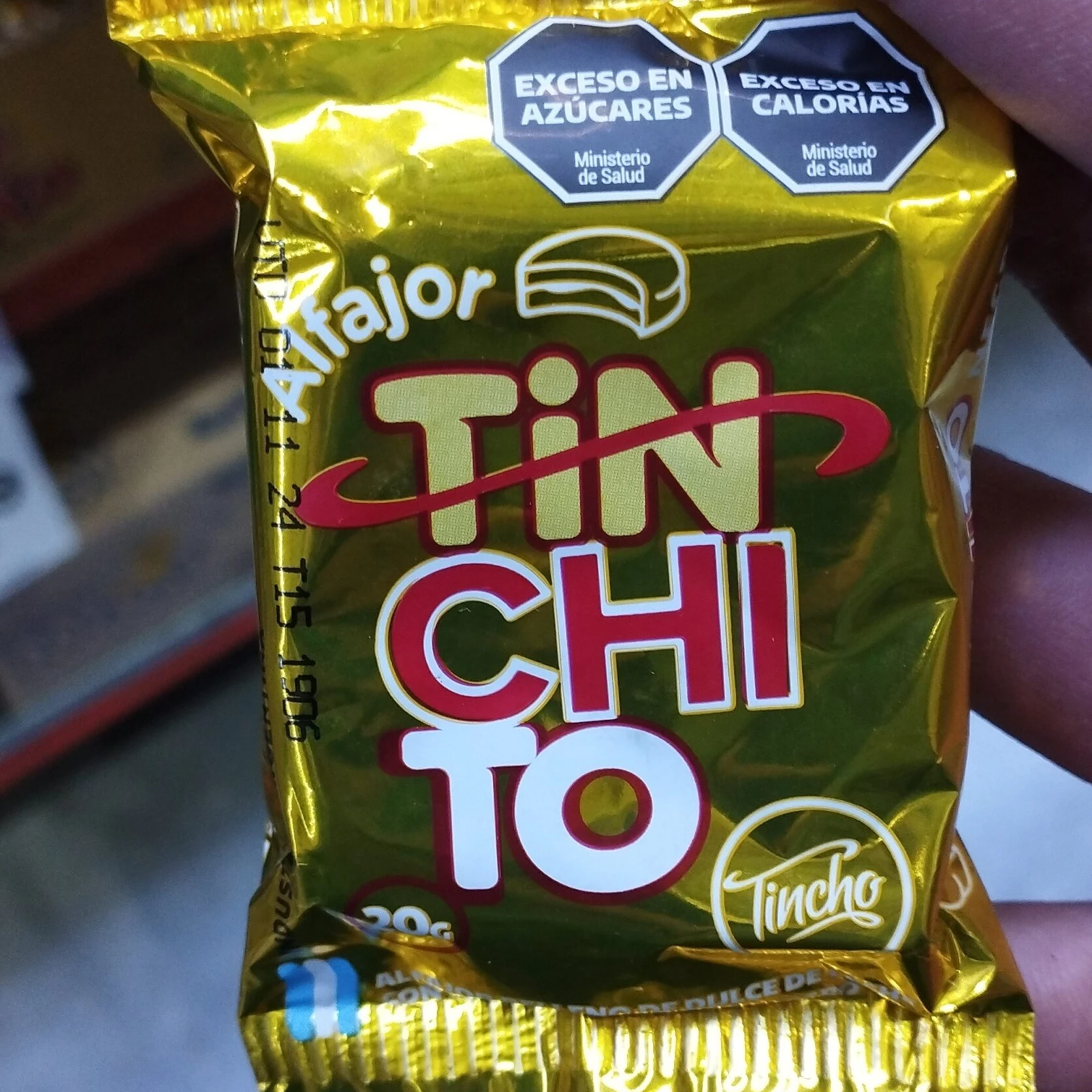 Alfajor Tincho Negro x60u