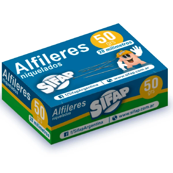 Alfiler SIFAP x50gr