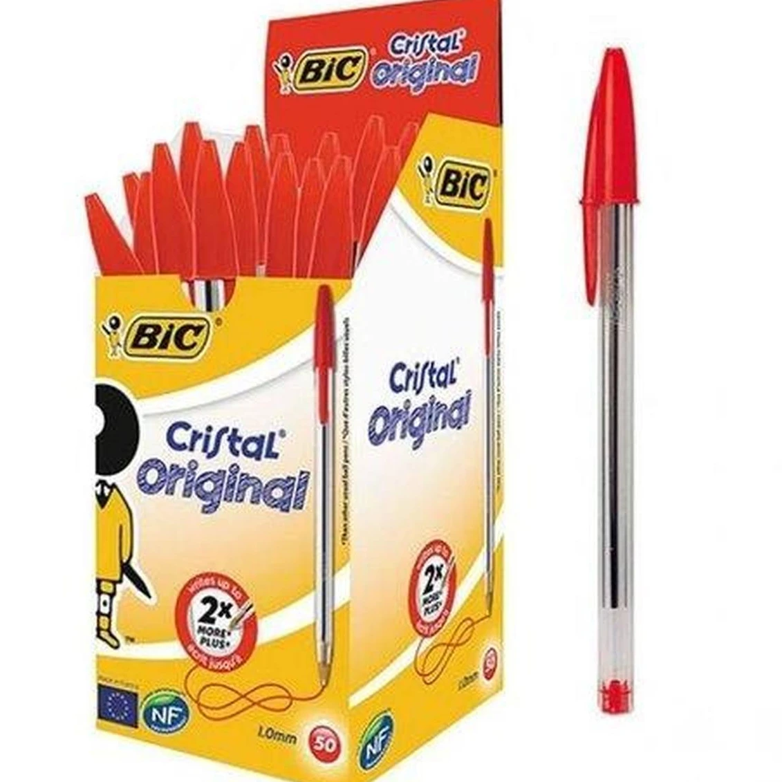 Birome Roja Bic / Faber