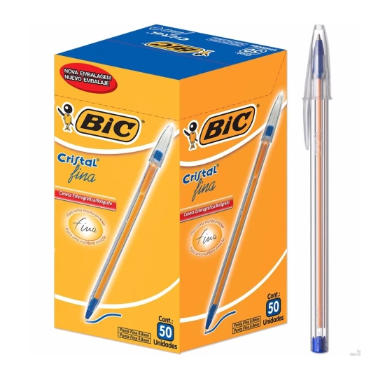 Birome Bic Azul Trazo Fino 0,8mm