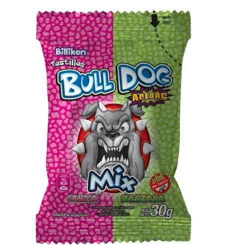 Bull Dog Sandia/Manzana x12u