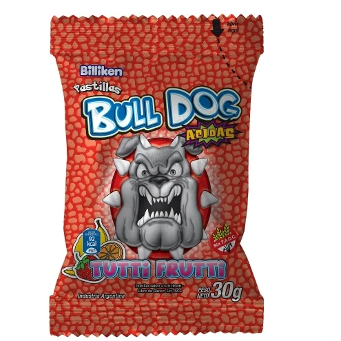 Bull Dog Tutti Frutti x12u