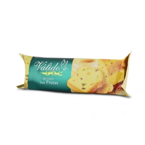 Budin Valido con frutas x170gr