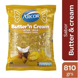 Caramelos duros butter cream x810gr