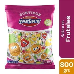Caramelos Masticables Misky x242u 800gr