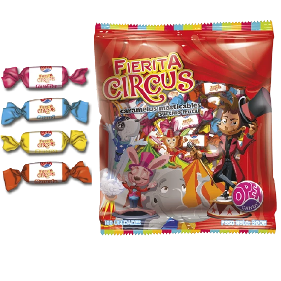 Caramelos Masticables Open Circus x100