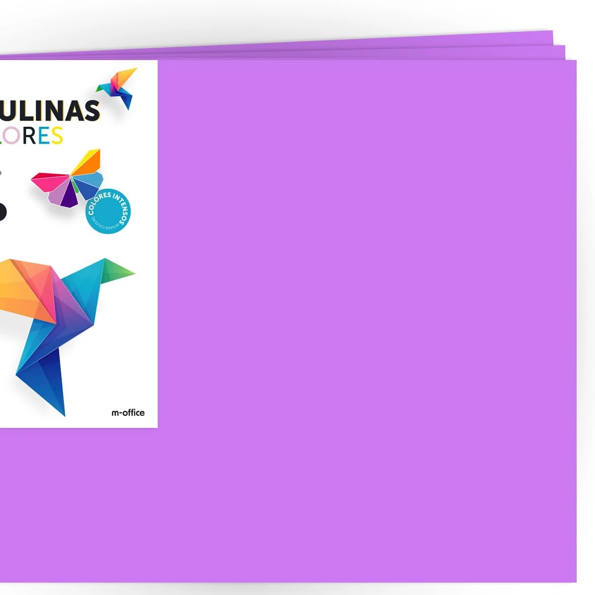 Cartulina Lila x10