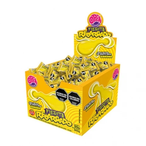 Chicles Fierita Recargado Banana x50u