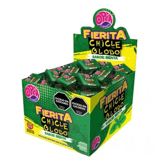 Chicles Fierita Menta x100u