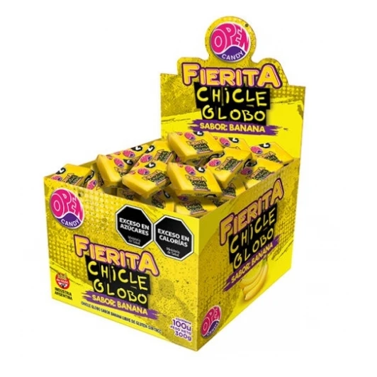 Chicles Fierita Banana x100u