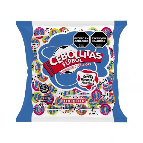 Chupetin Cebollitas cereza/manz/naran x40u