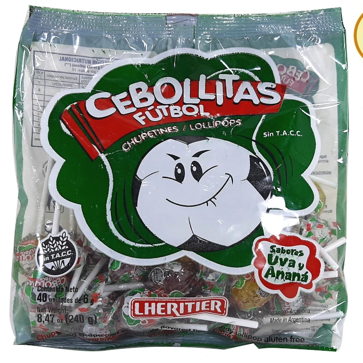 Chupetin Cebollitas Uva/Anana x40u