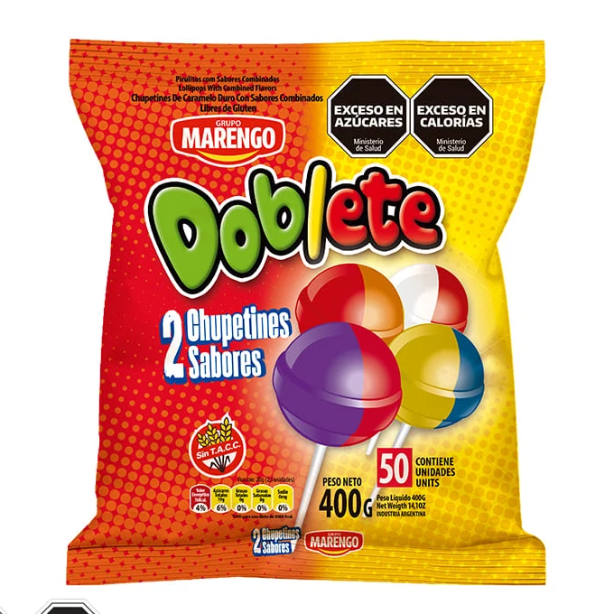 Chupetin Doblete Marengo x50u