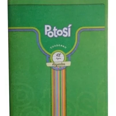 Cuaderno Potosí tapa flexible x48hj