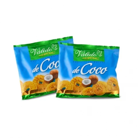 Galletitas de Coco Valido x150gr