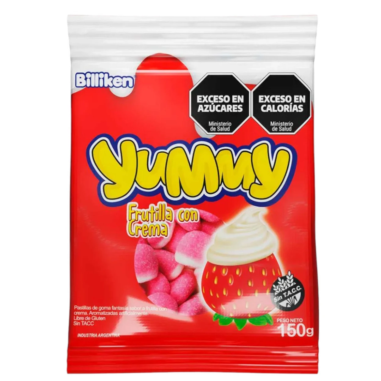 Gomitas Yummy frutilla x500gr