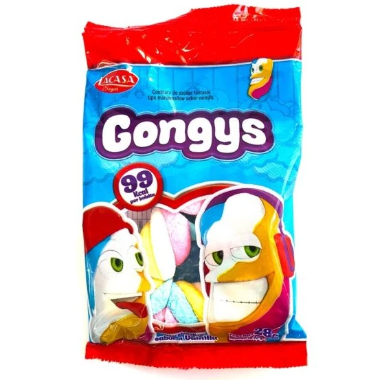 Gongys Malvaviscos trenza Vainilla x28gr