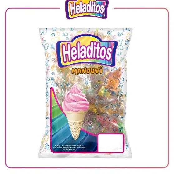 Heladitos secos Manduvi x25u