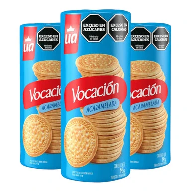 Galletitas Vocacion acarameladas x145gr