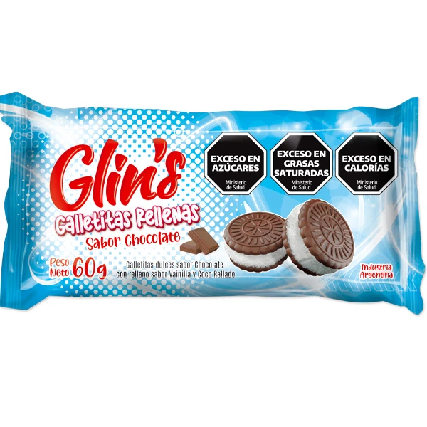 Glins rellenas chocolate x60gr