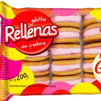 Glins rellenas frutilla x200gr