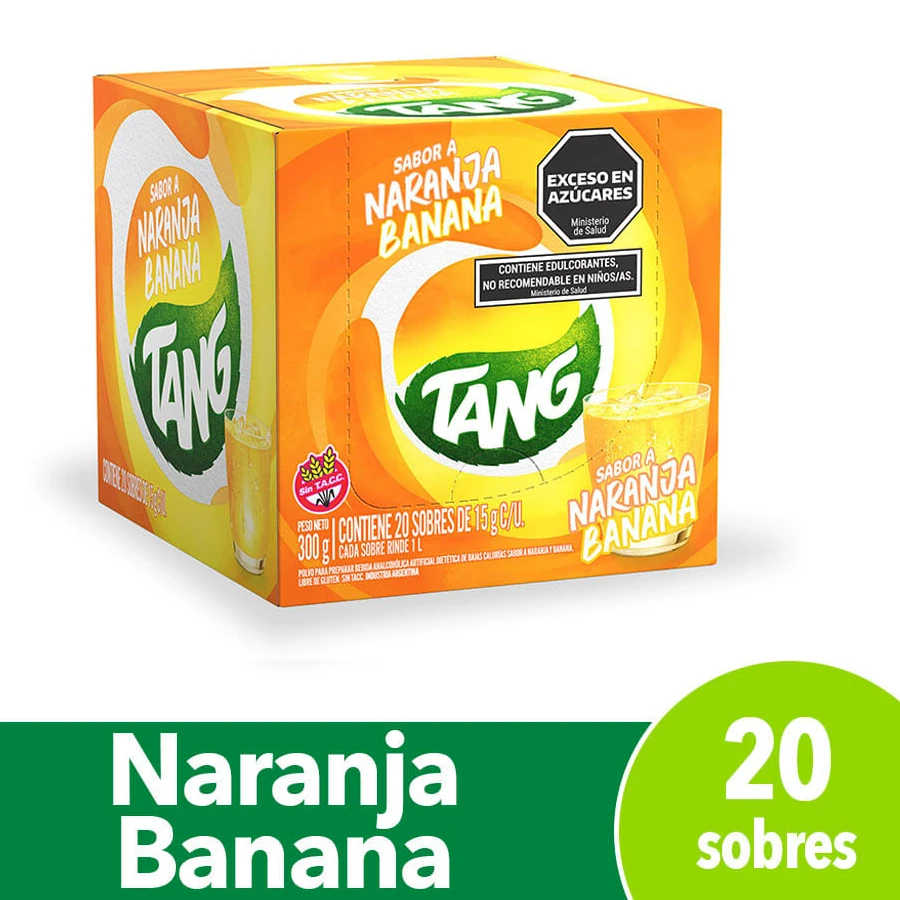 Jugo TANG Naranja Banana x20