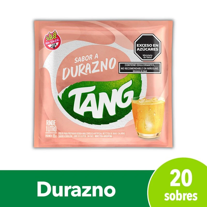 Jugo TANG Durazno x20
