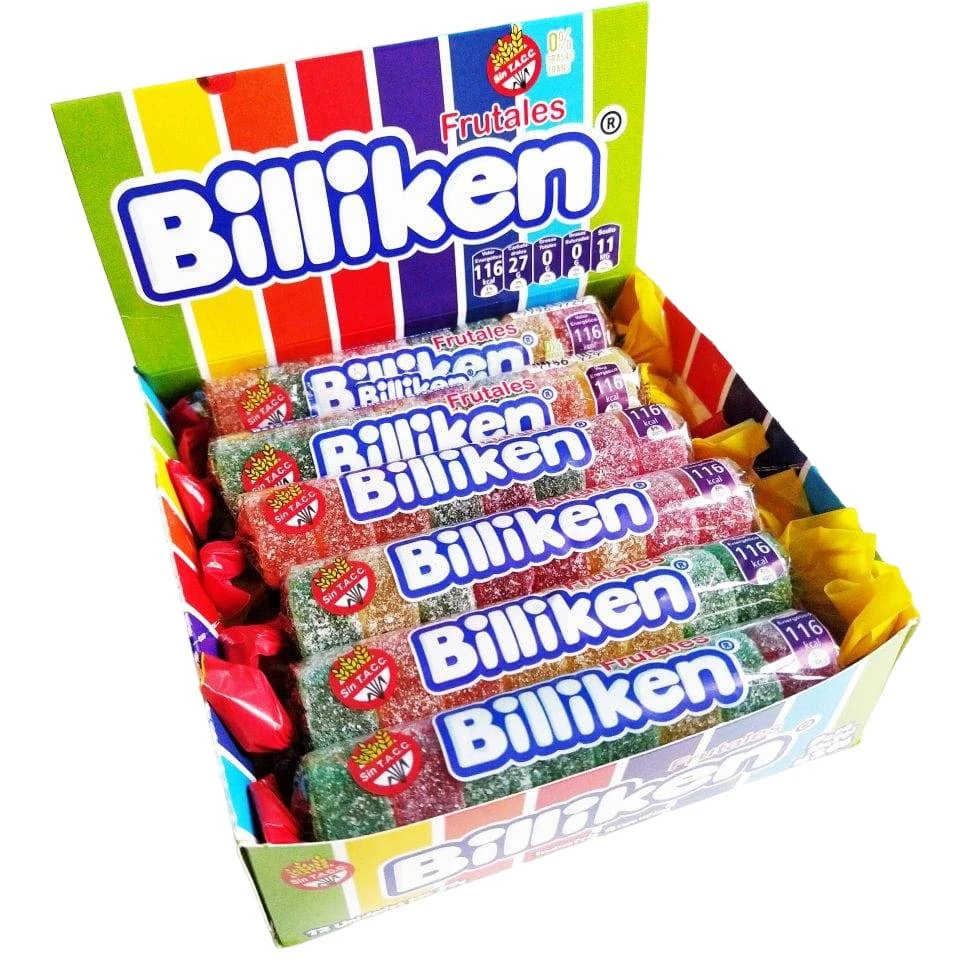 Gomitas en rollo frutales Billiken x12u