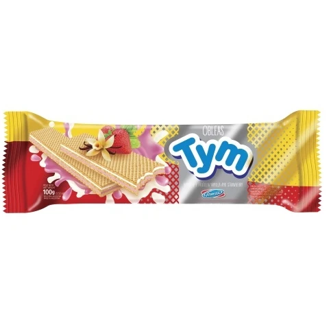 TyM Obleas Vainilla y Frutilla x100gr