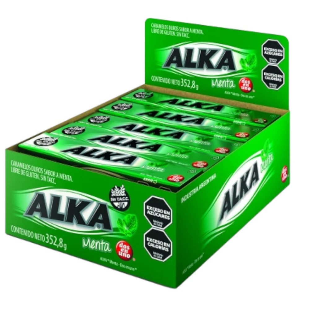 Pastilla Alka Menta Verde x12u