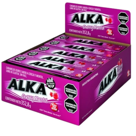 Pastilla Alka Cherry Mentol x12u