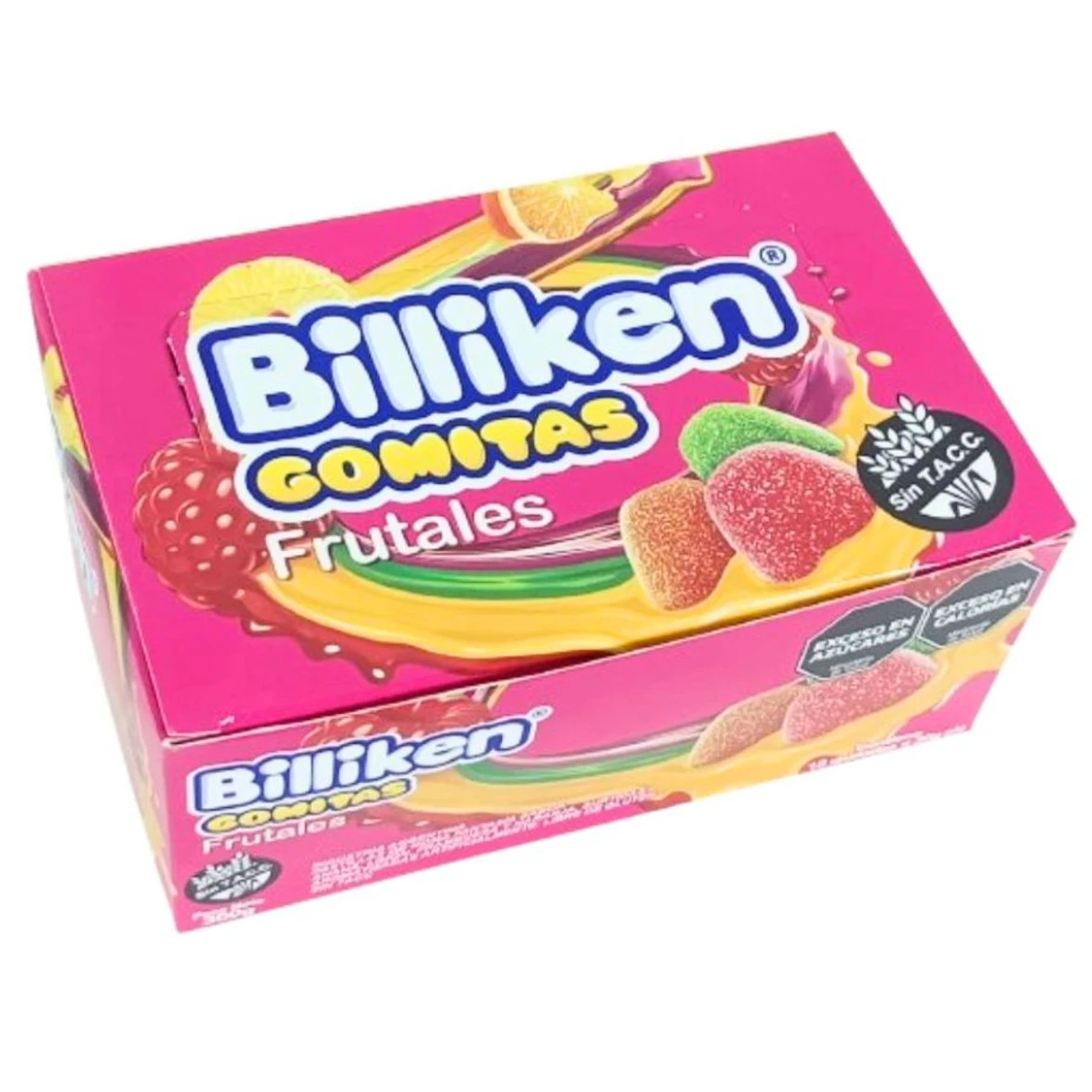 Gomitas Billiken frutales x12u