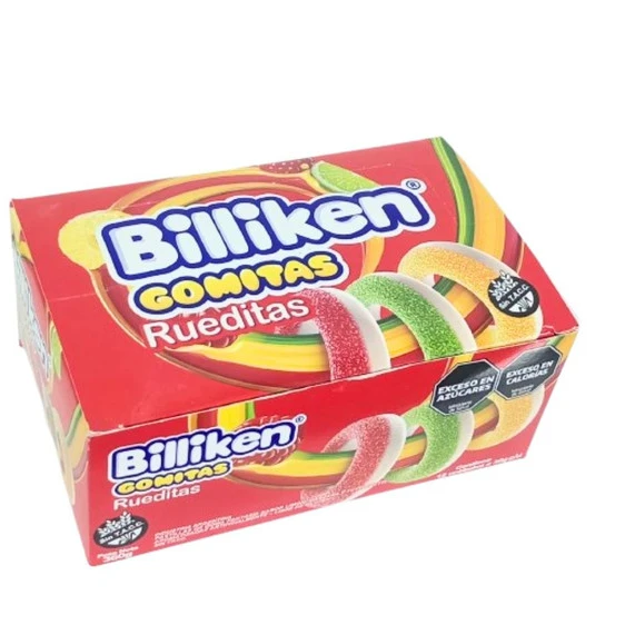Gomitas Billiken rueditas x12u
