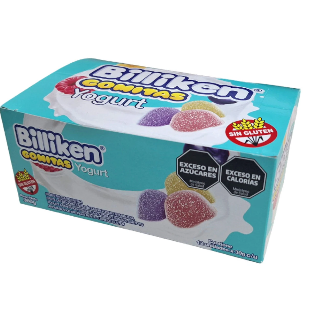 Gomitas Billiken yogurt x12u
