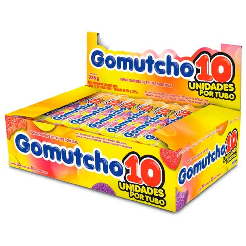 Gomitas en tubo Gomutcho Frutas x30