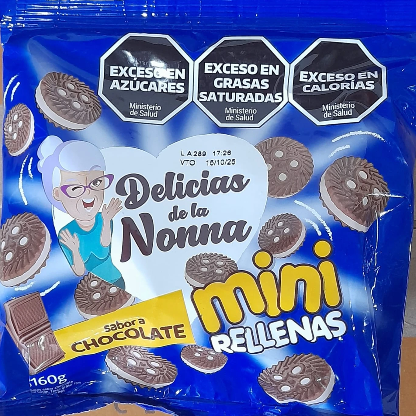 Mini Rellena DDLN Chocolate x160gr
