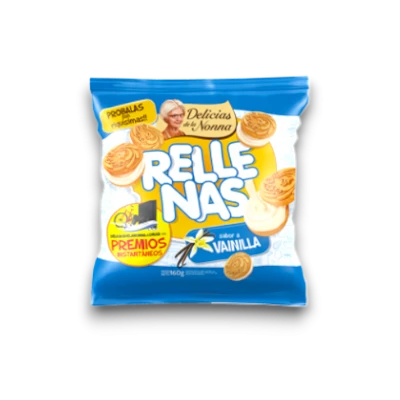 Mini Rellena DDLN Vainilla x160gr