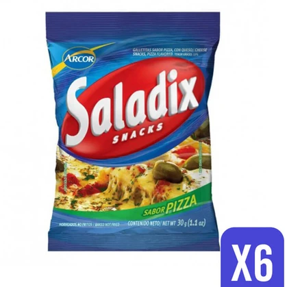 Saladix en tira Pizza x30gr x6u
