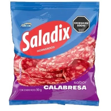 Saladix en tira Calabresa x30gr x6u