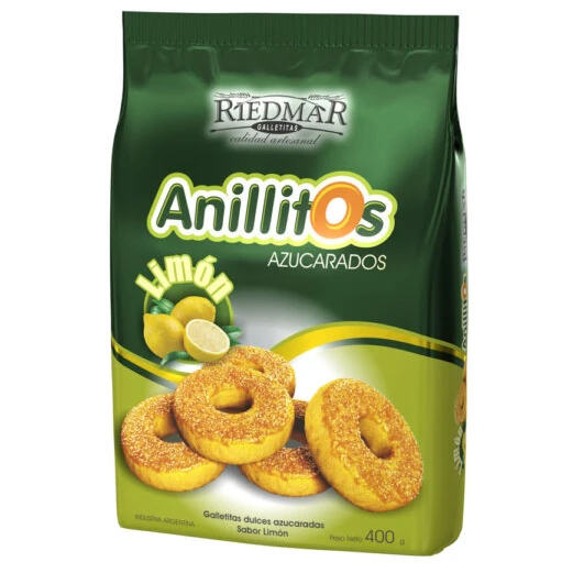Riedmar Anillitos Azucarados Limon x400gr