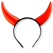 Vincha de diablo con luz