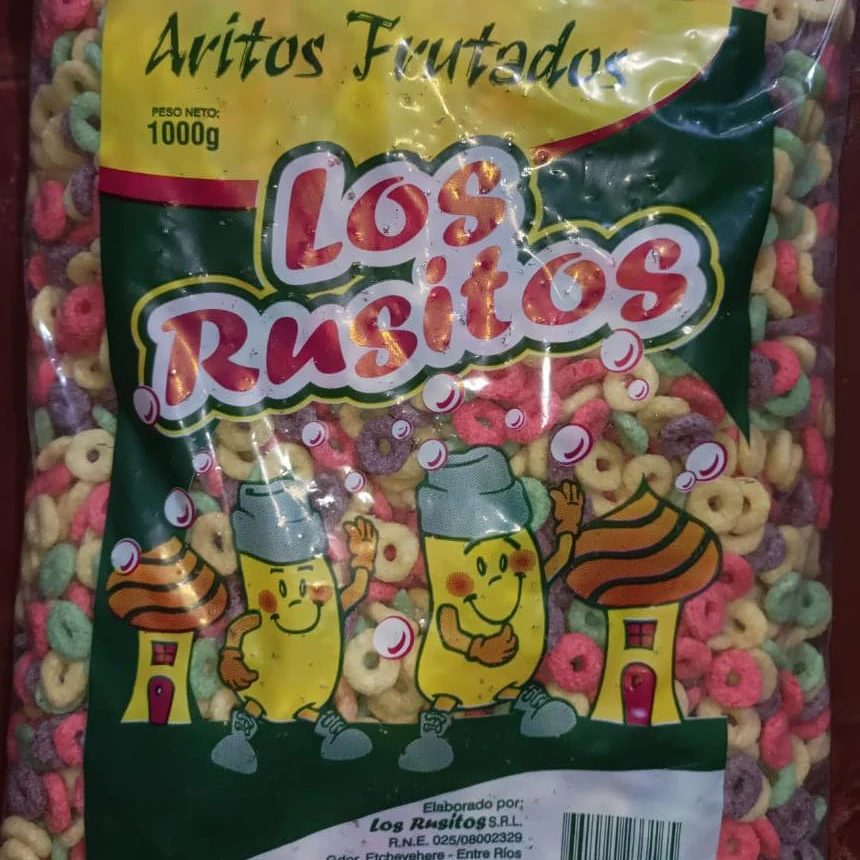 Cereales Aritos frutales Rusitos x1kg