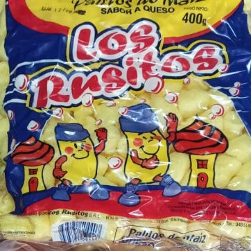 Chizitos Rusitos de Queso x400gr