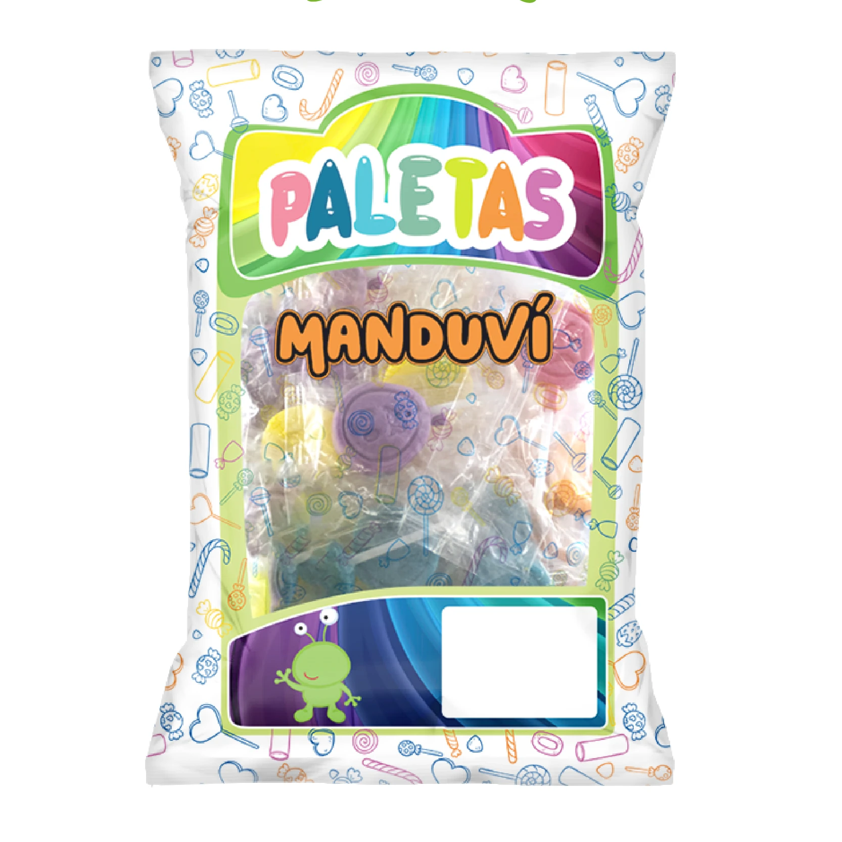 Paletas Caritas x25u