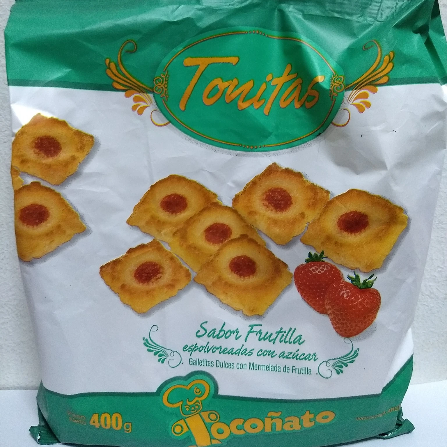 Tocoñato Pepas Tonitas x400gr