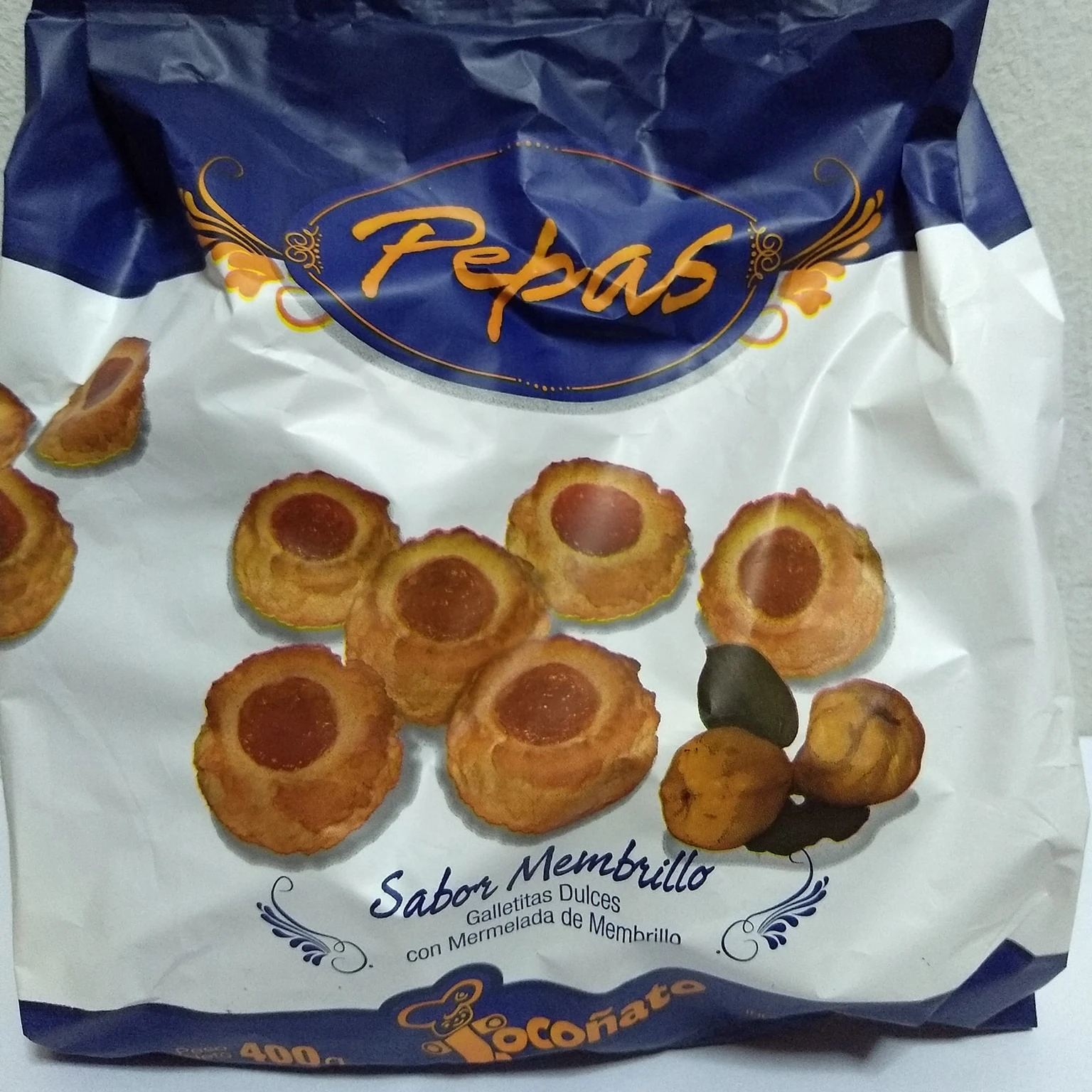 Tocoñato Pepas Azucaradas x400gr